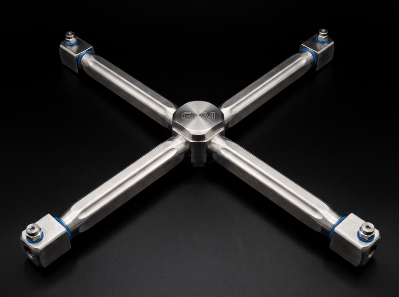 GPM MachBar | Aerodynamically Optimized Quad Tip Surface Cleaner Bar
