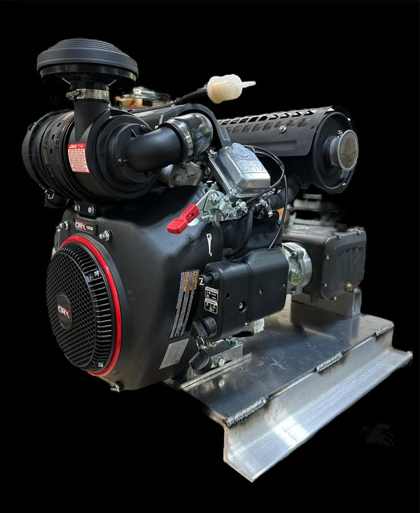 18GPM 2500PSI CRX1000 EFI Cold Water | Skid Mounted Commercial Pressure Washer
