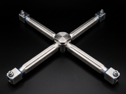 GPM MachBar | Aerodynamically Optimized Quad Tip Surface Cleaner Bar