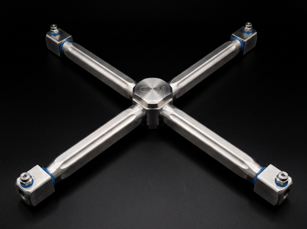 GPM MachBar | Aerodynamically Optimized Quad Tip Surface Cleaner Bar